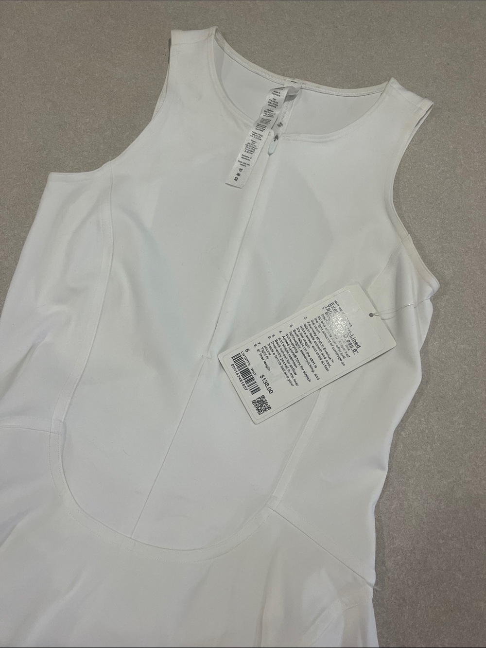 Lululemon White One-Piece Dress